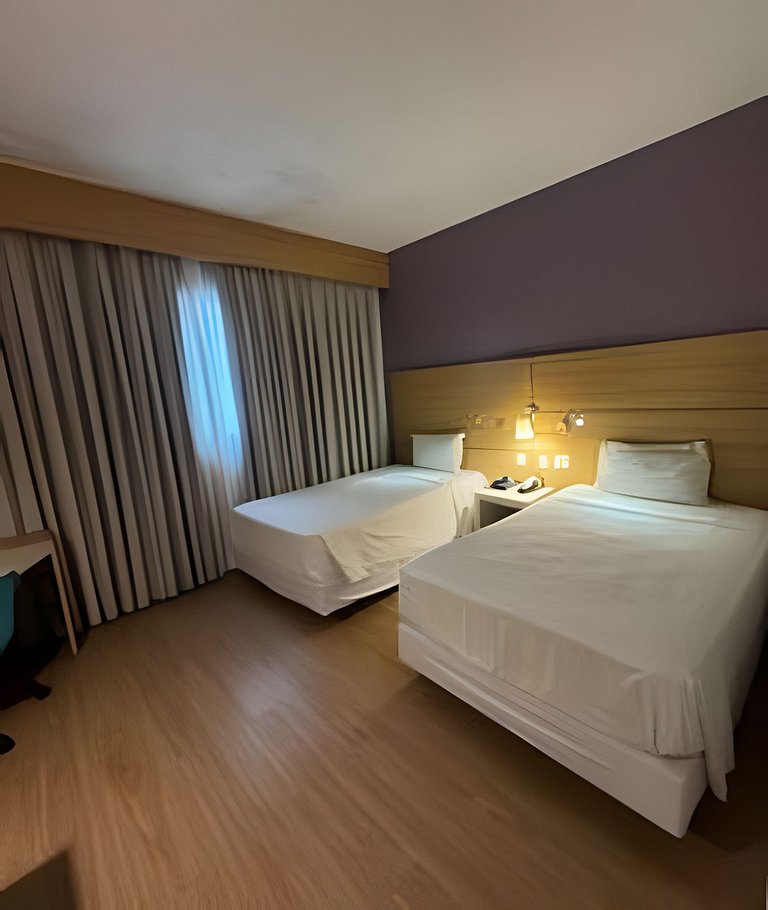 Flat 50m da praia. Stay Santos