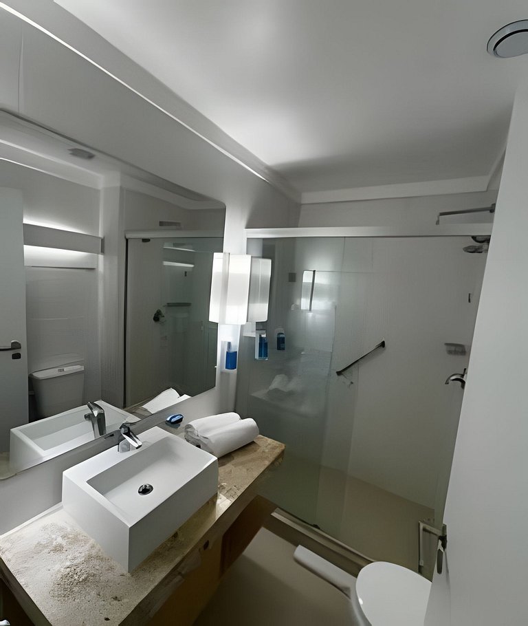 Flat 50m da praia. Stay Santos