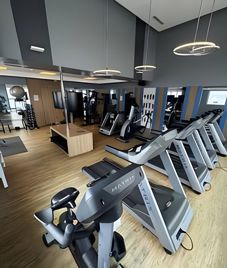 Flat 50m da praia. Stay Santos