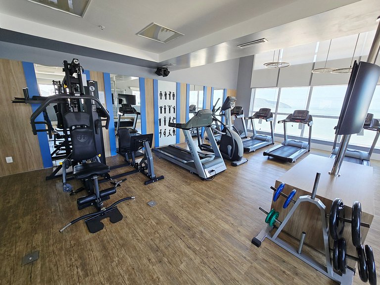 Studio a 50m da praia de Santos!