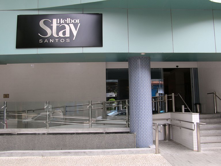 Studio Stay Santos – varanda vista mar