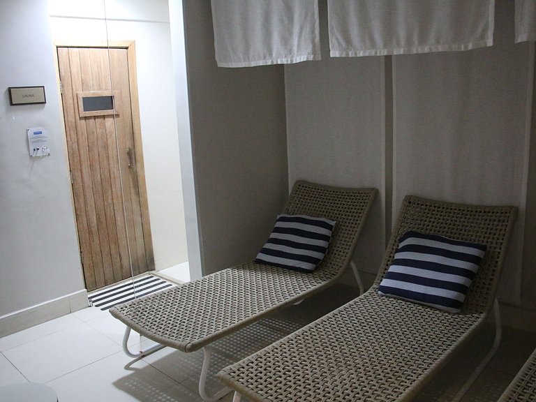 Studio duplo a beira-mar ed. Stay Santos