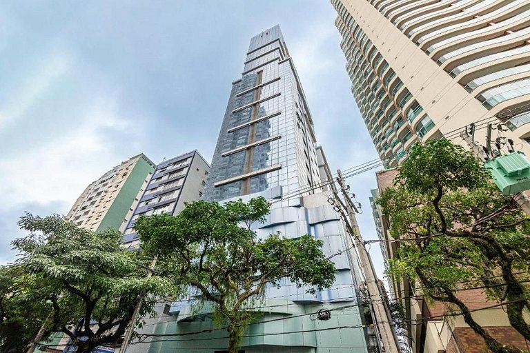 Flat 50m da praia. Stay Santos