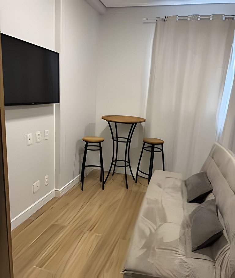 Flat completo com vista-mar e cozinha STAY I