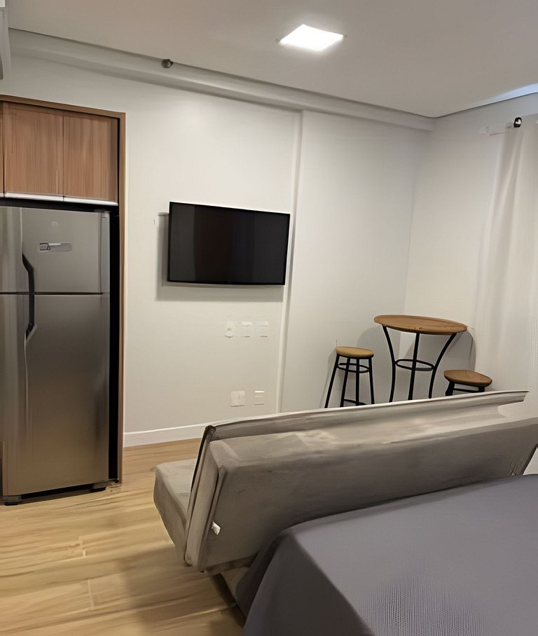 Flat completo com vista-mar e cozinha STAY I