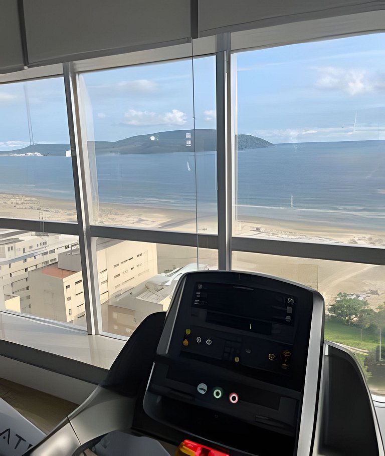 Flat completo com vista-mar e cozinha STAY I