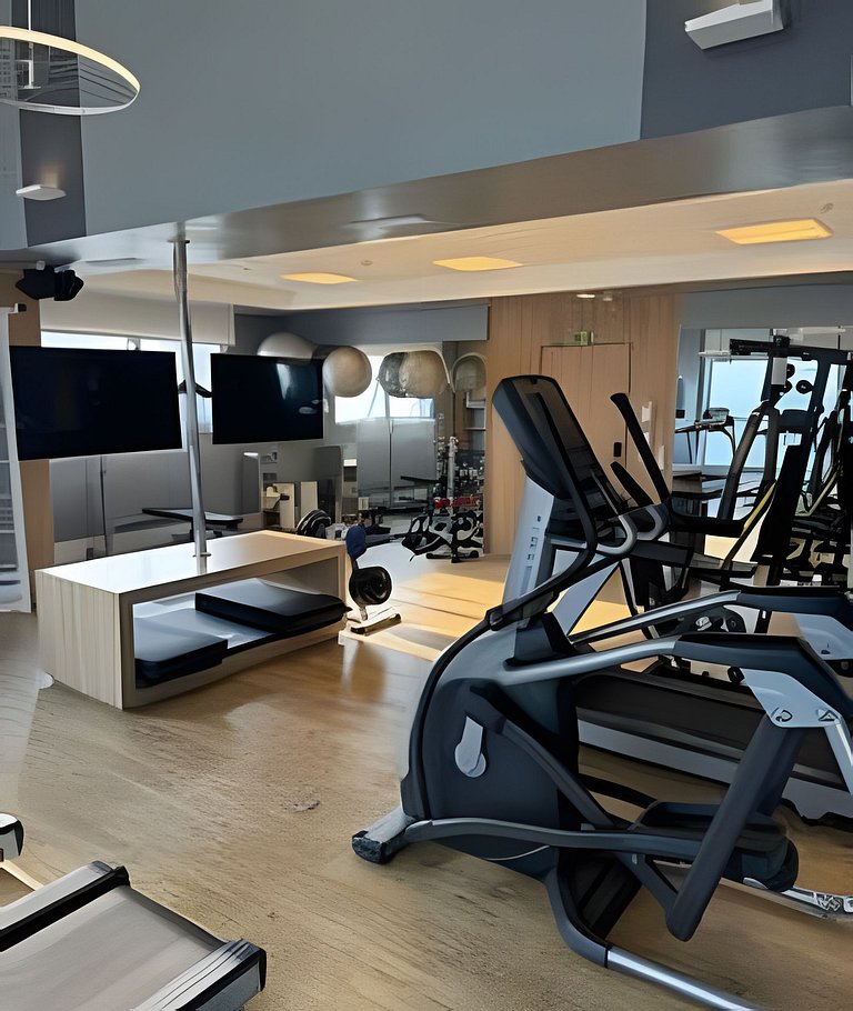 Flat completo com vista-mar e cozinha STAY I