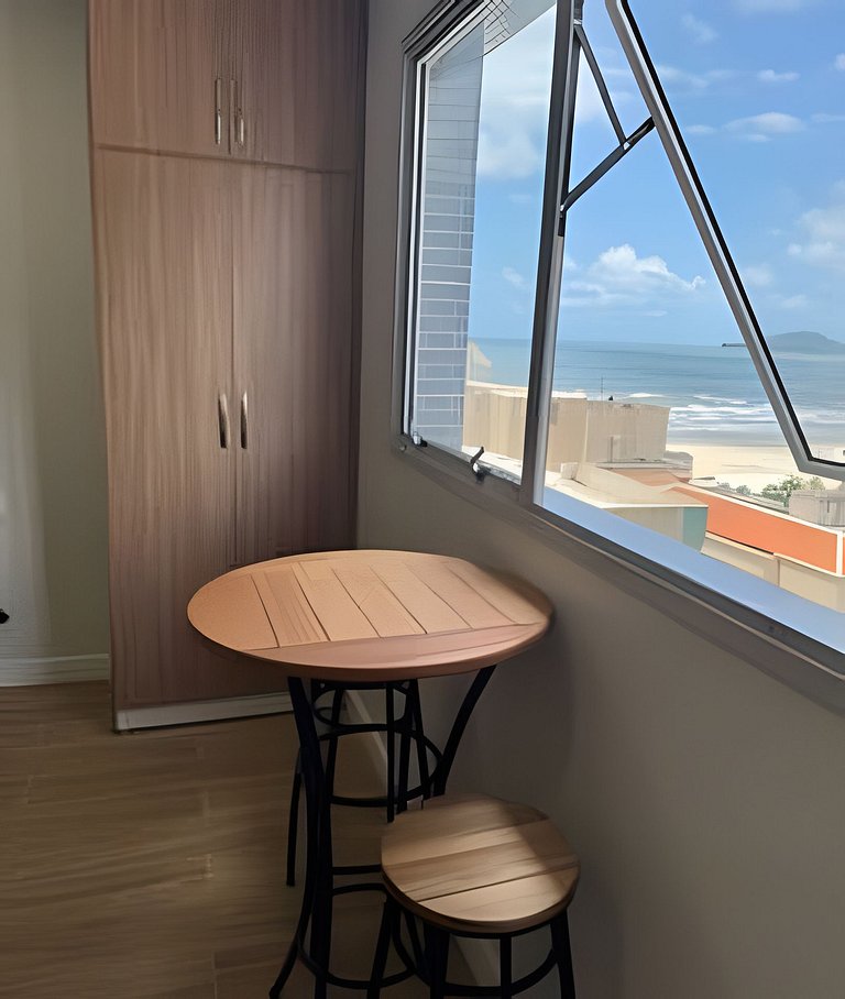 Flat com linda vista-mar e cozinha - Stay II