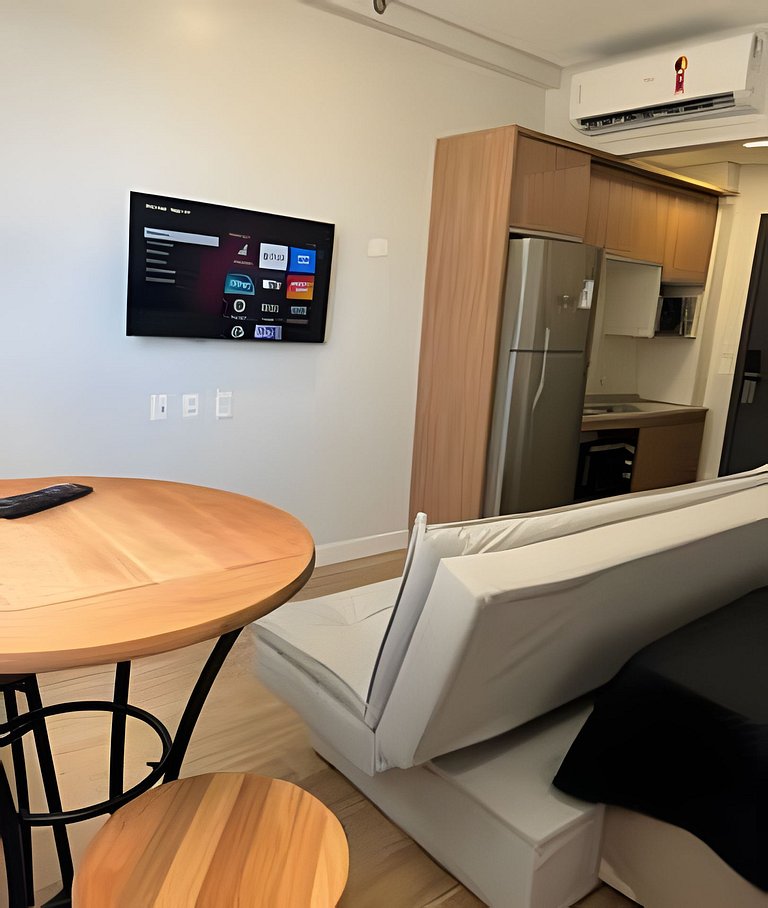 Flat com linda vista-mar e cozinha - Stay II