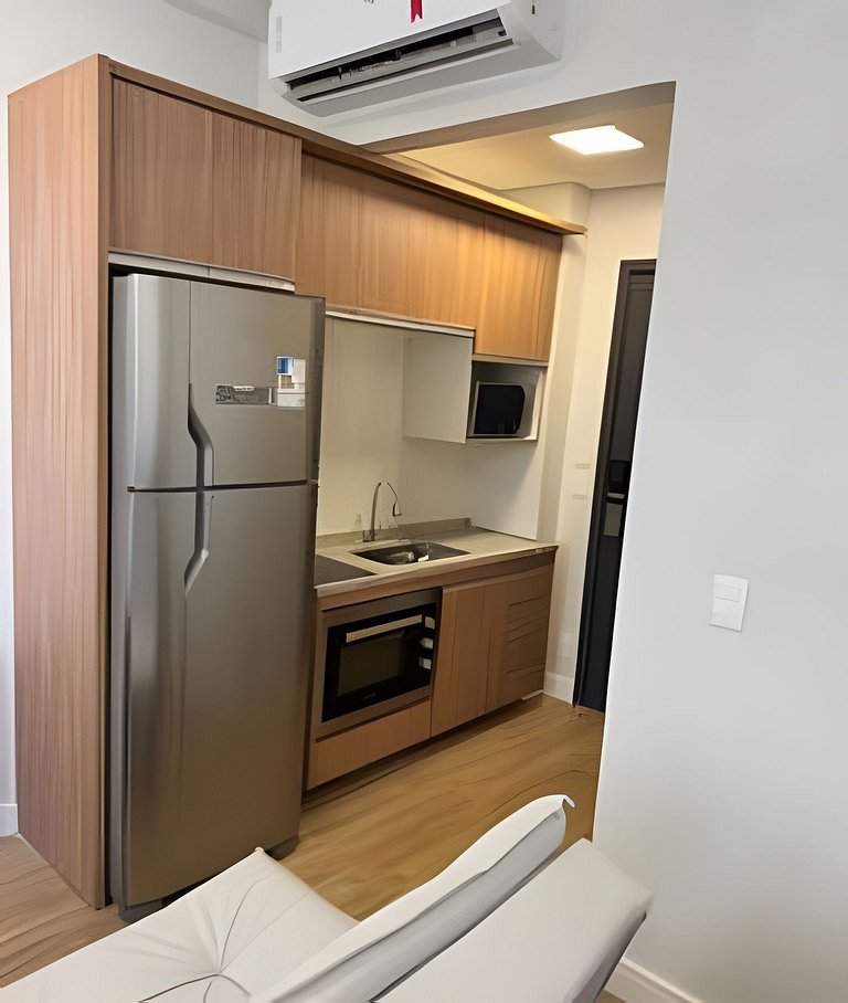 Flat com linda vista-mar e cozinha - Stay II