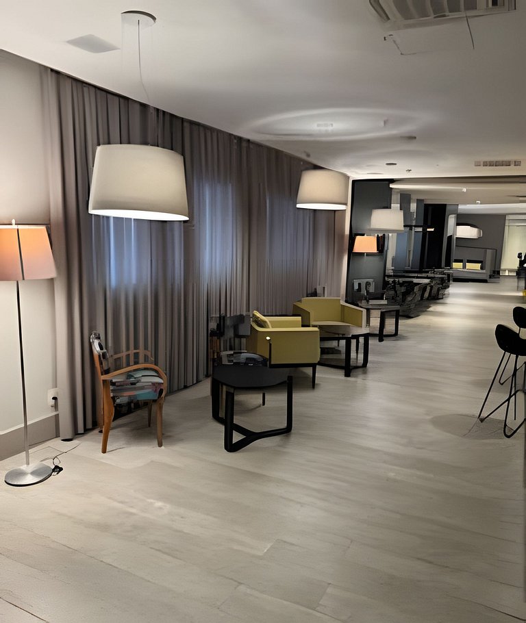 Flat com linda vista-mar e cozinha - Stay II