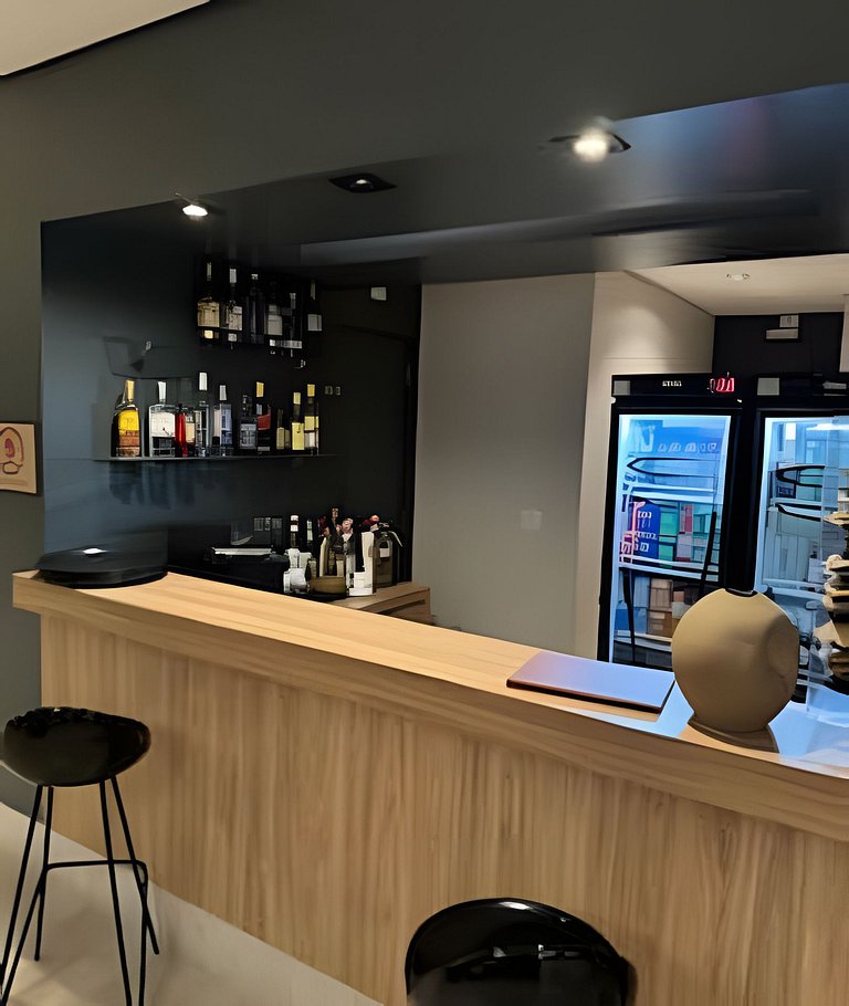 Flat com linda vista-mar e cozinha - Stay II