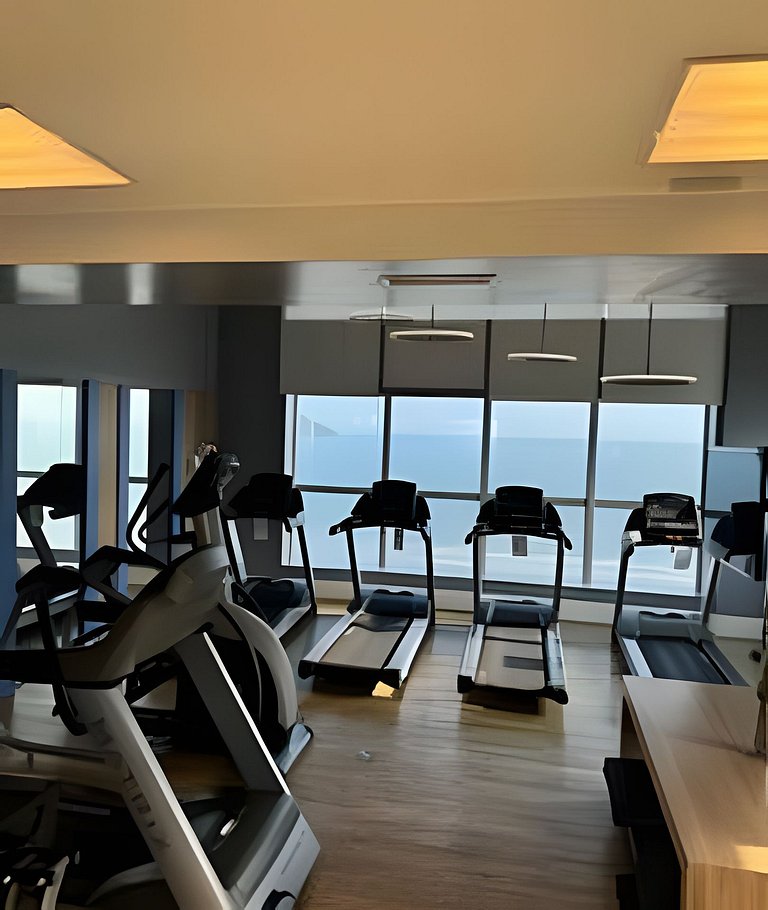 Flat com linda vista-mar e cozinha - Stay II