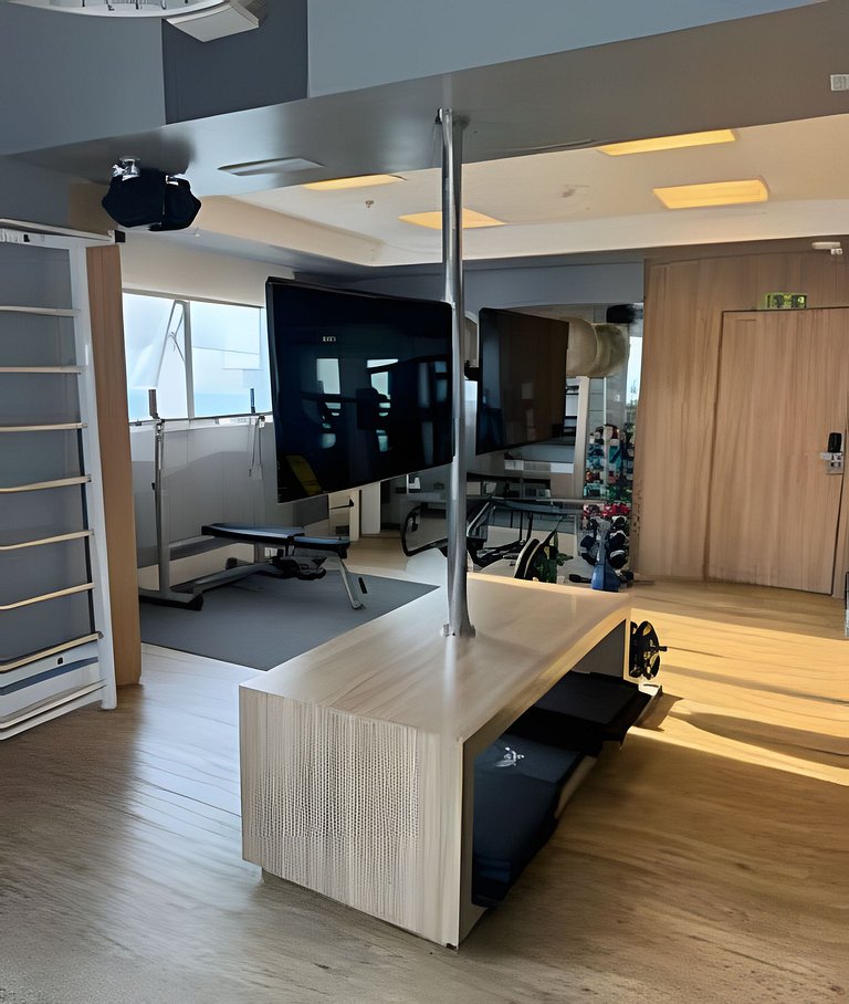 Flat com linda vista-mar e cozinha - Stay II