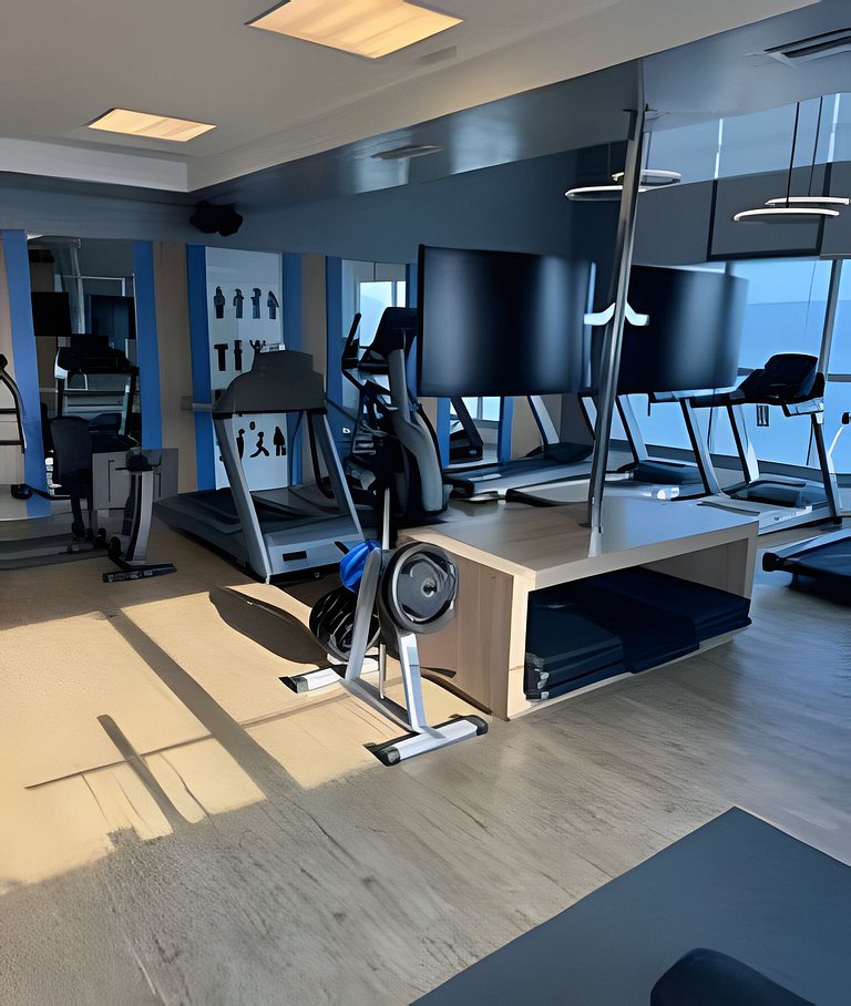 Flat com linda vista-mar e cozinha - Stay II