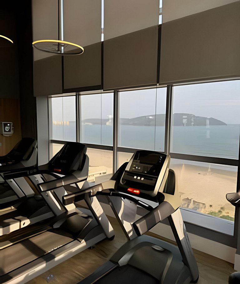 Flat com linda vista-mar e cozinha - Stay II