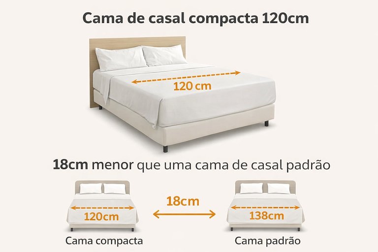Flat Duplo na quadra da praia de Santos