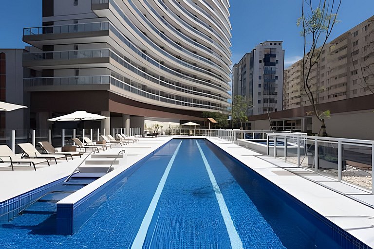 Apartamento a beira-mar em Santos Unlimited