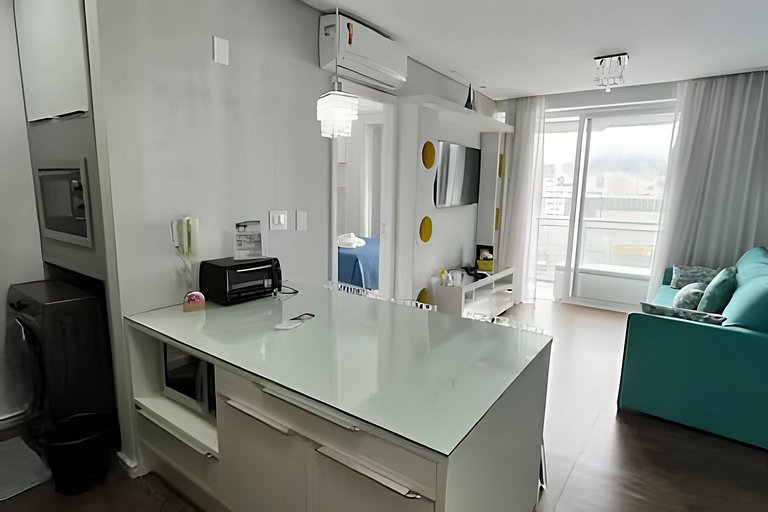 Apartamento a beira-mar em Santos Unlimited