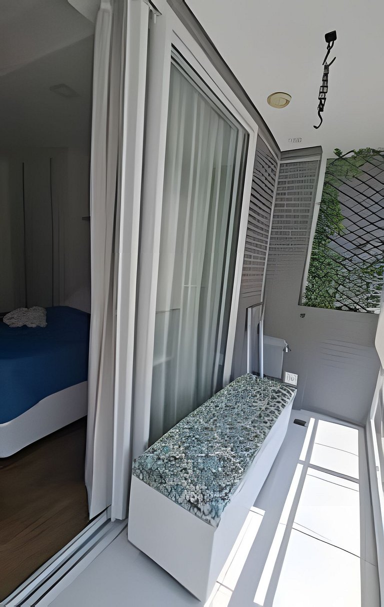 Apartamento a beira-mar em Santos Unlimited