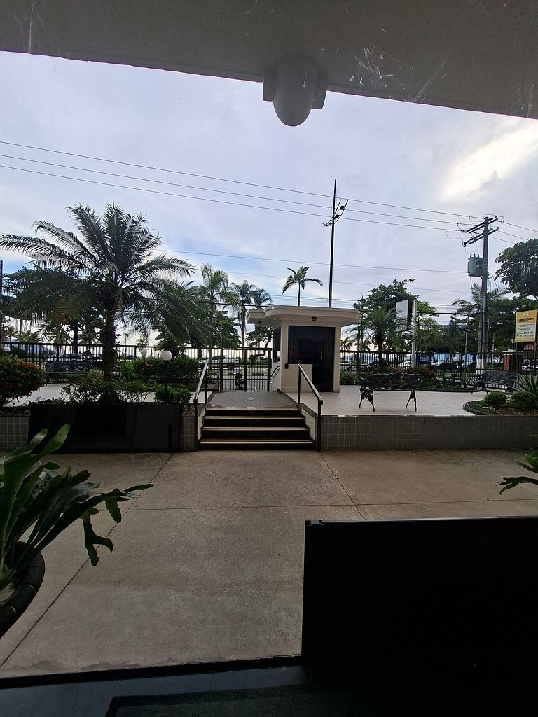 Apto decorado de Frente à Praia – Boqueirão/Santos