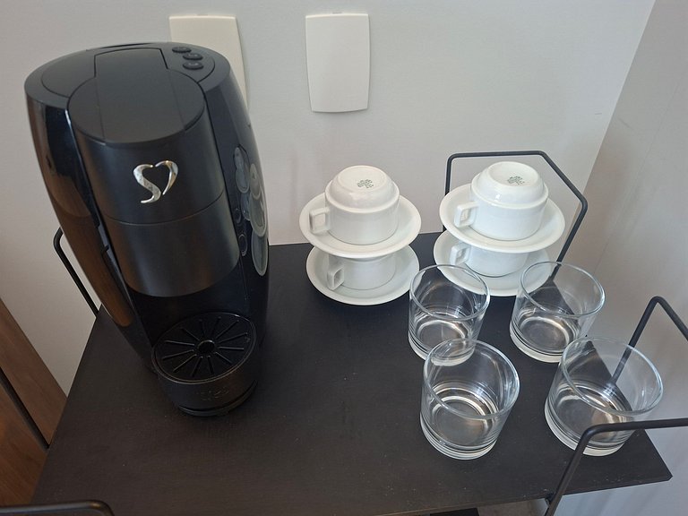 Studio a 50m da praia de Santos!