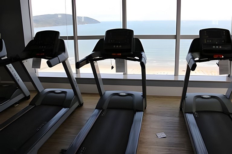 Varanda com vista mar na melhor localização