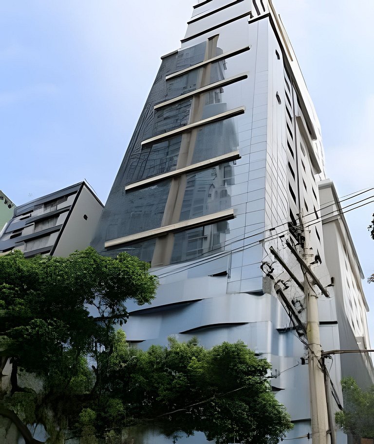 Varanda com vista mar na melhor localização