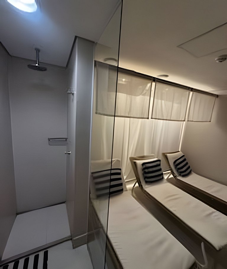 Studio Stay Santos – varanda vista mar