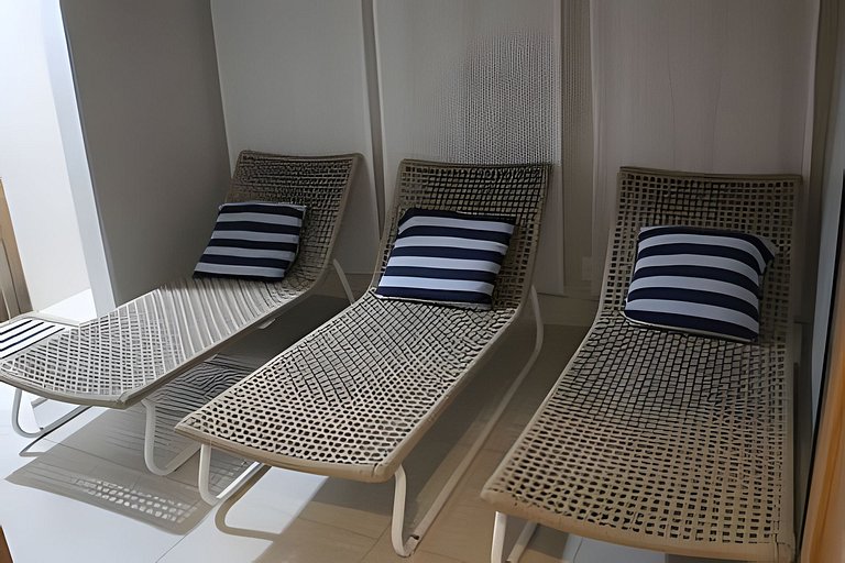 Studio Stay Santos – varanda vista mar