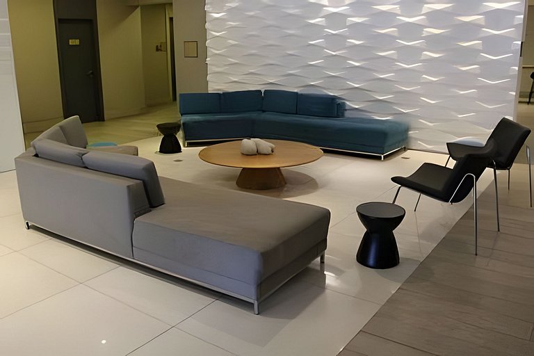 Studio Stay Santos – varanda vista mar