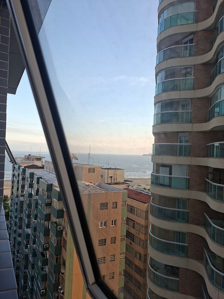 Flat a apenas 1 min da praia em Santos