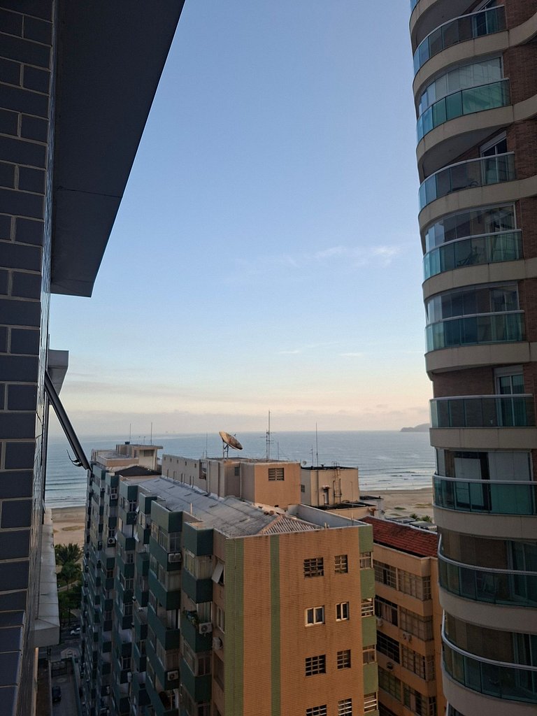 Flat a apenas 1 min da praia em Santos