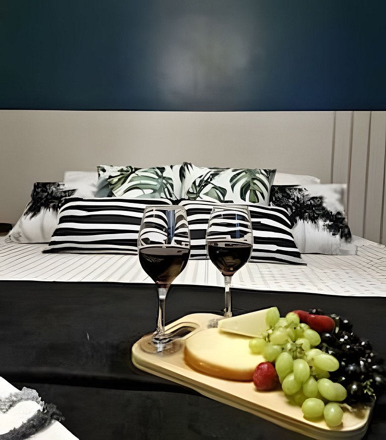 Studio Premium: Quadra da praia •Cozinha • Piscina