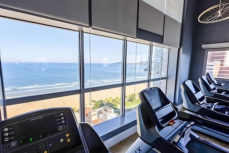 Studio Premium: Quadra da praia •Cozinha • Piscina