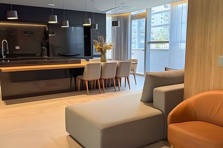 Flat Premium no Jardins - prox. Parque Ibirapuera