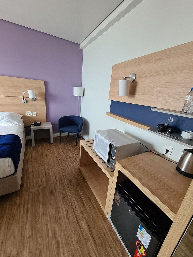 Studio Stay Santos – varanda vista mar