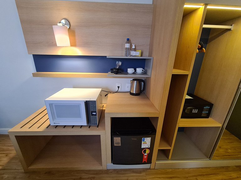 Studio Stay Santos – varanda vista mar