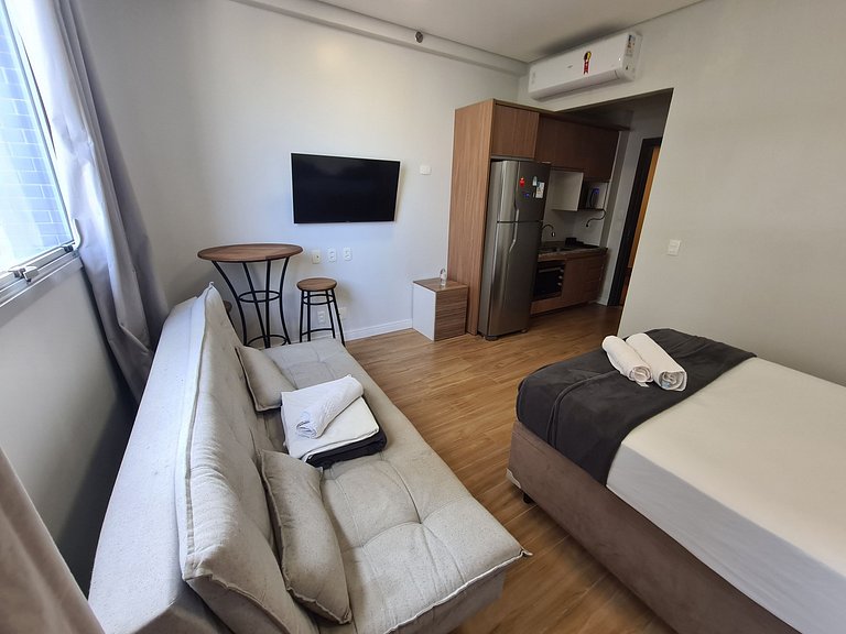 Flat com linda vista-mar e cozinha - Stay II