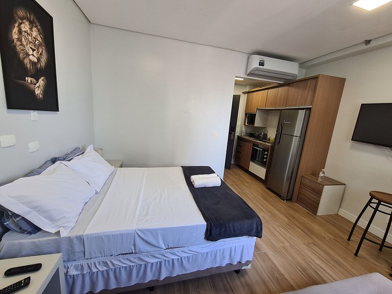 Flat com linda vista-mar e cozinha - Stay II