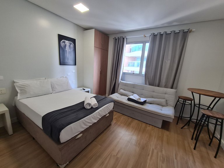 Flat com linda vista-mar e cozinha - Stay II