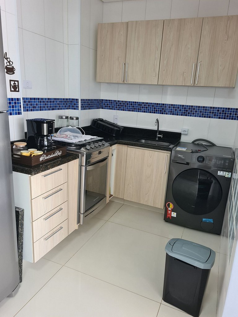 Apto Completo a 2 Min da Praia em Santos